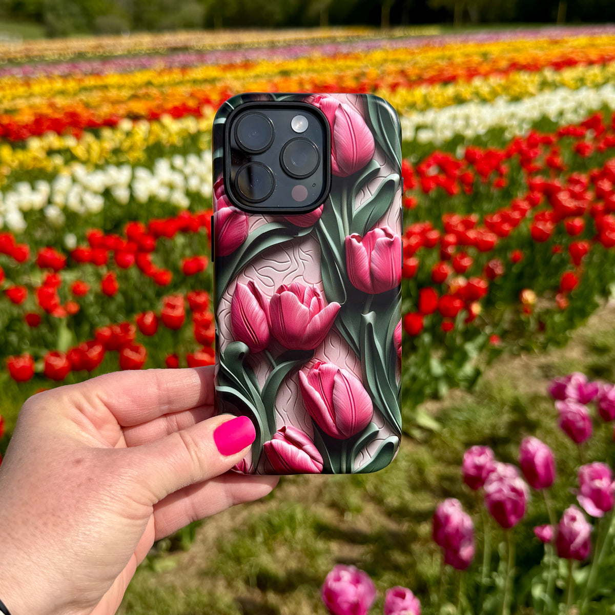 iPhone Tough Case - Schiedam Tulips