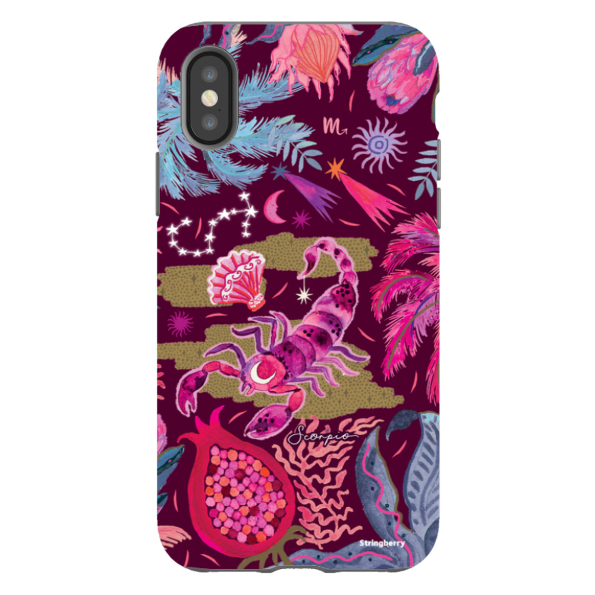 iPhone Tough Case - Scorpio By Emma Frances Grant