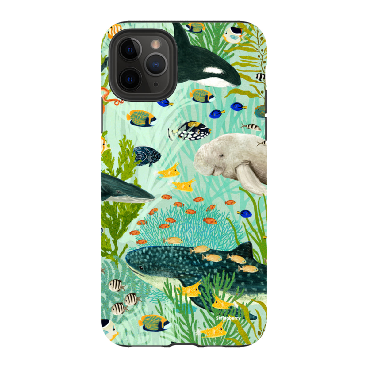 iPhone Tough Case - Sea Life By Katherine Quinn