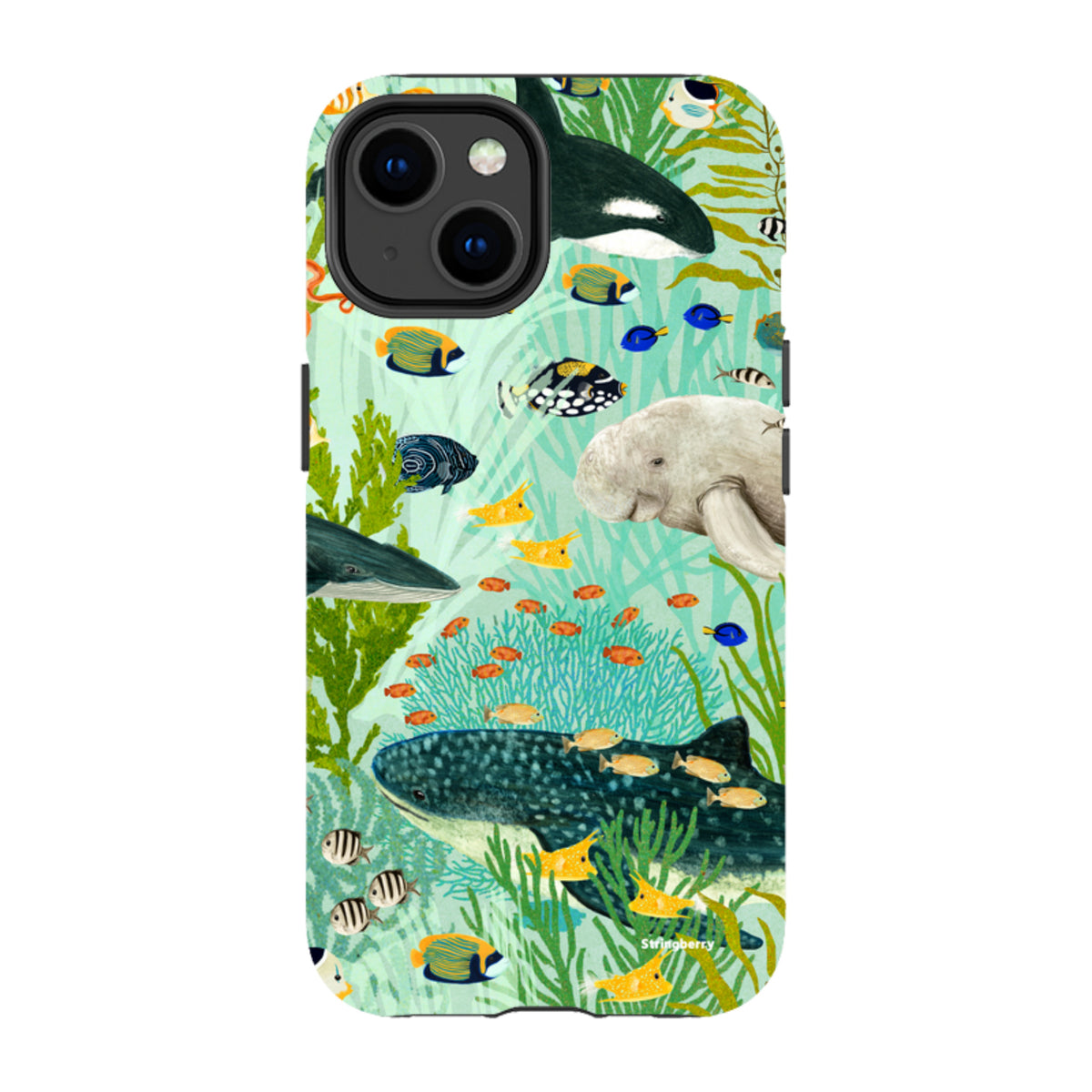 iPhone Tough Case - Sea Life By Katherine Quinn