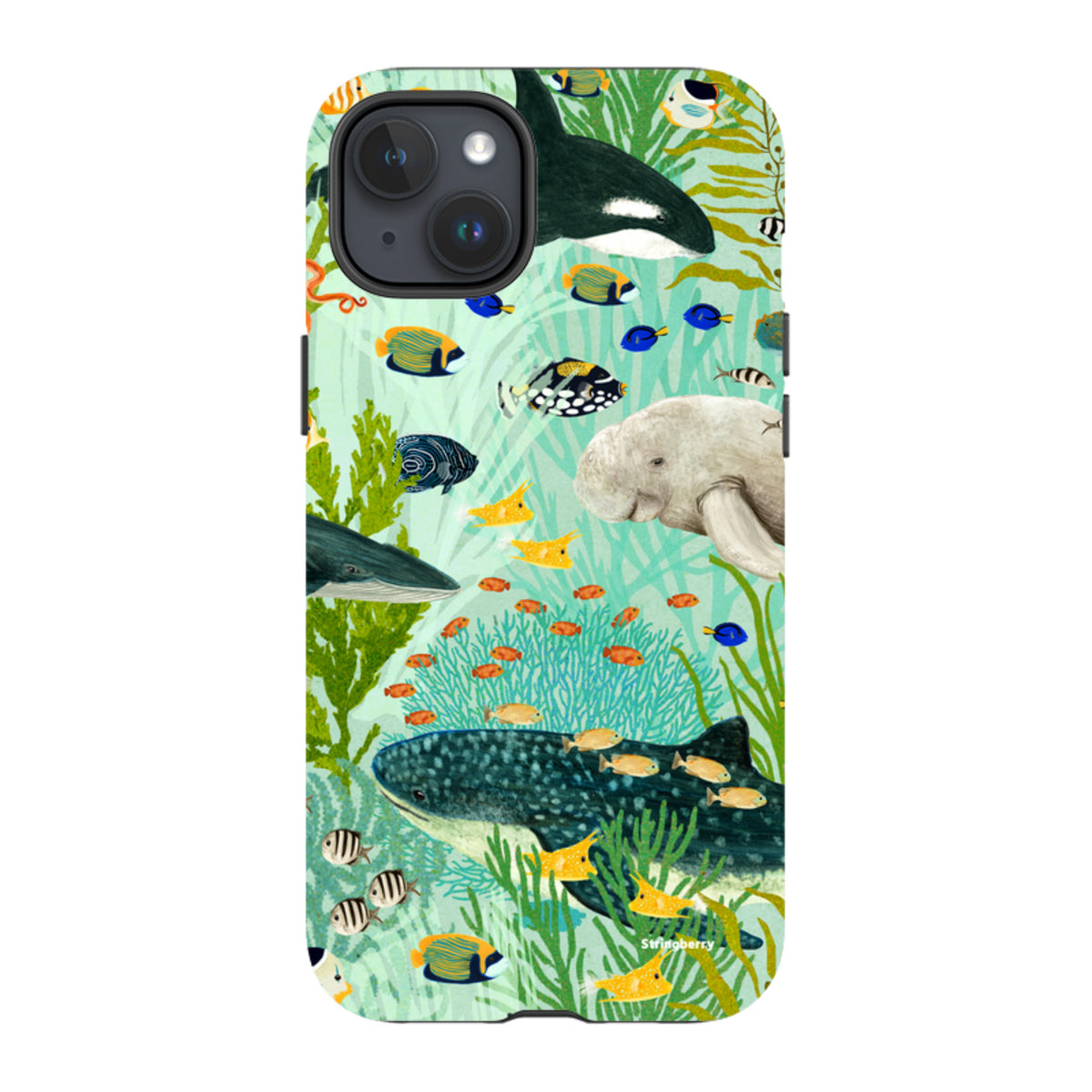 iPhone Tough Case - Sea Life By Katherine Quinn