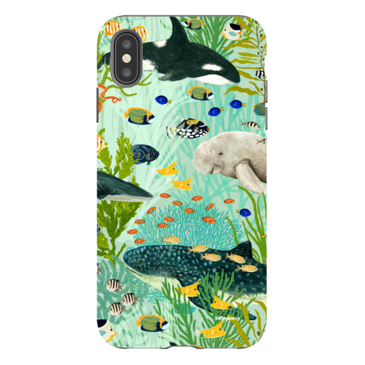 iPhone Tough Case - Sea Life By Katherine Quinn