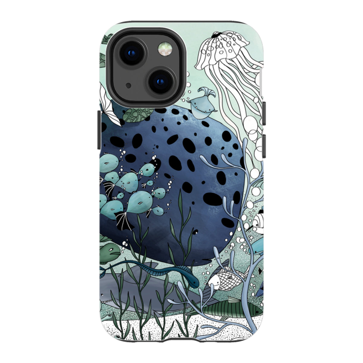 iPhone Tough Case - Sea World By Maja Lindberg