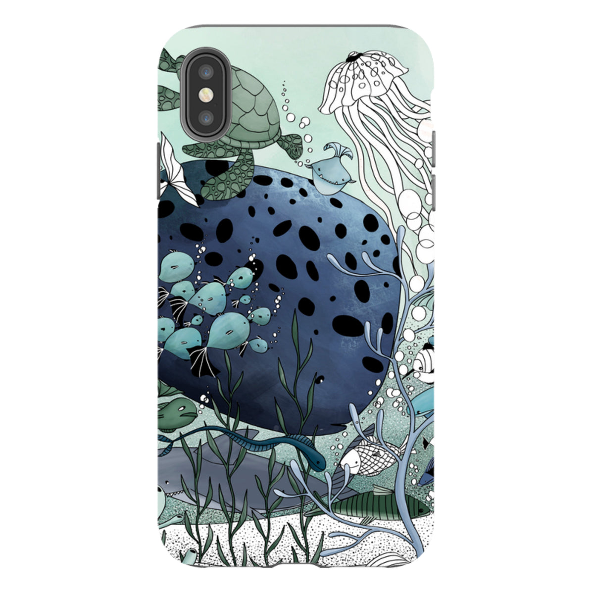 iPhone Tough Case - Sea World By Maja Lindberg