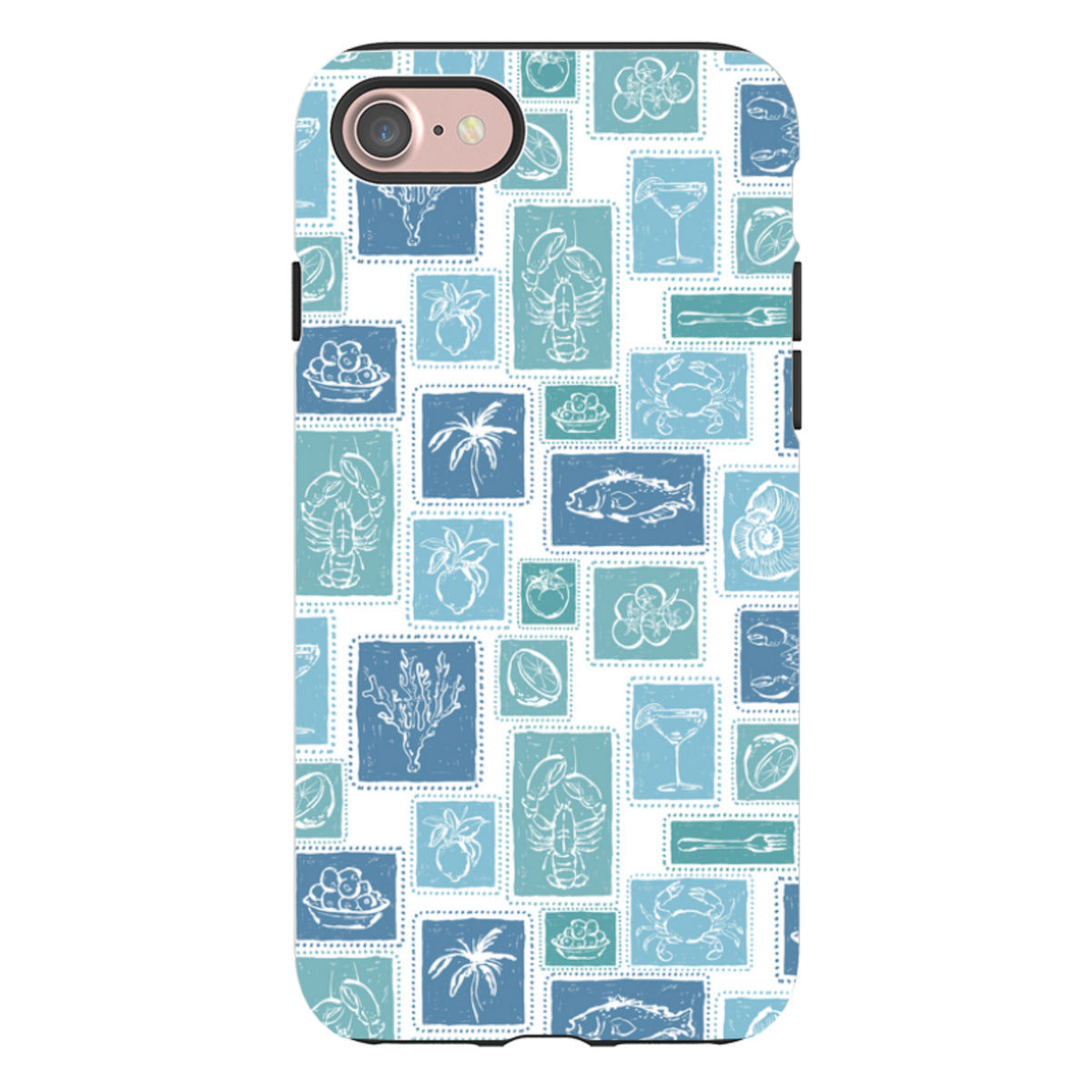 iPhone Tough Case - Seafood and Sangria II