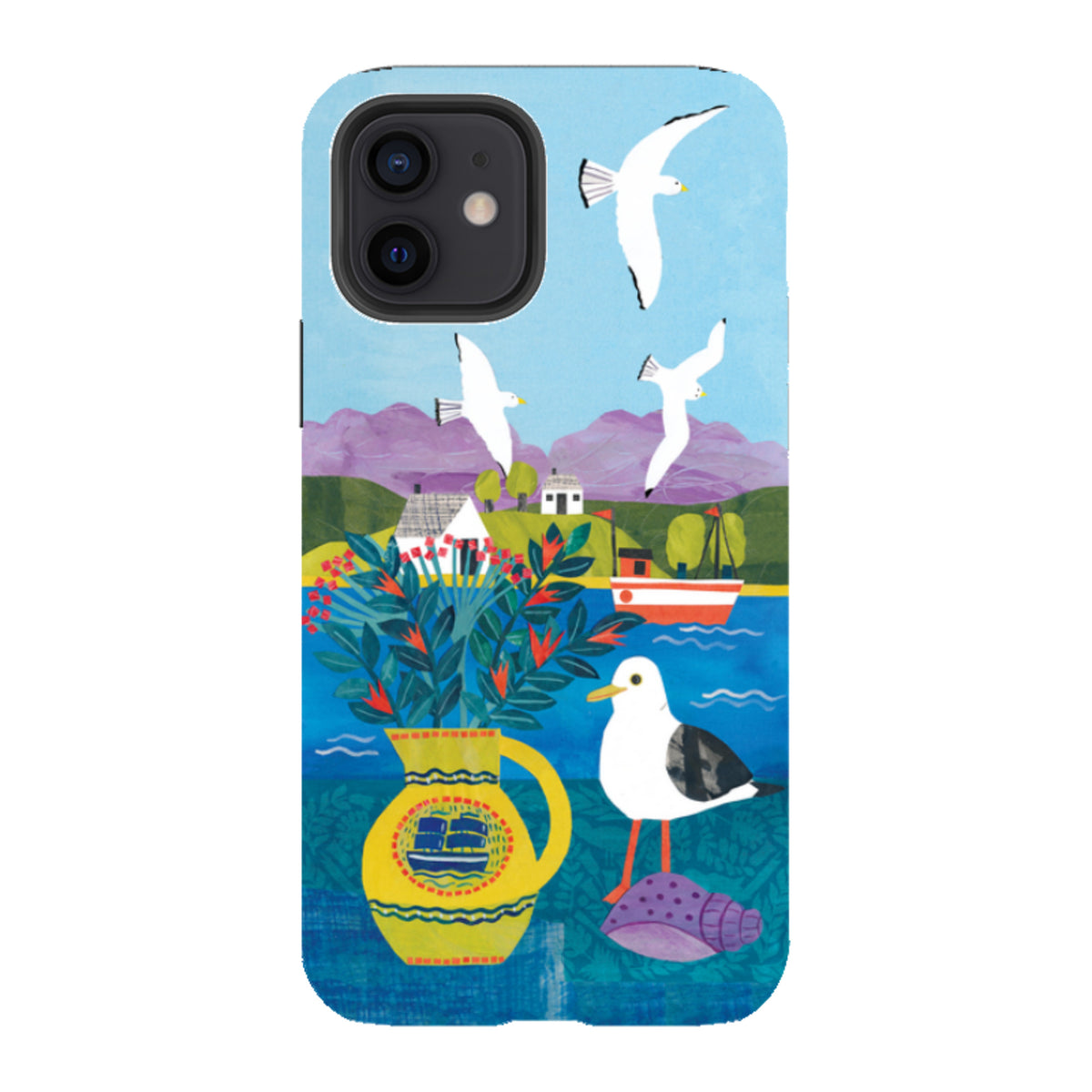 iPhone Tough Case - Seagulls By Tracey English