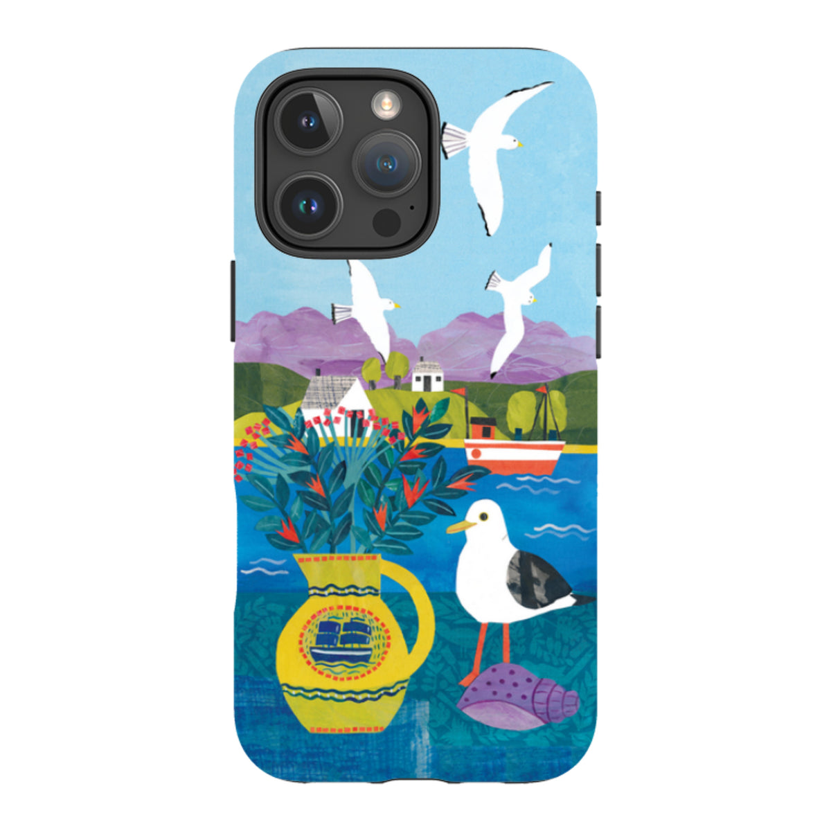 iPhone Tough Case - Seagulls By Tracey English