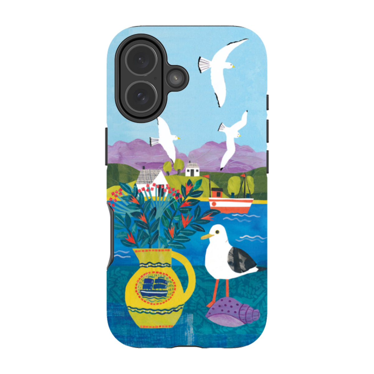 iPhone Tough Case - Seagulls By Tracey English