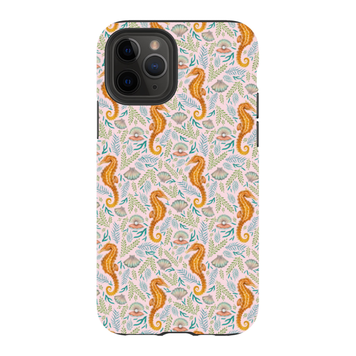 iPhone Tough Case – Seahorse Pink von Catherine Rowe