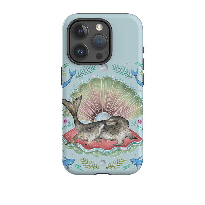 iPhone Tough Case - Seals In Shell By Catherine Rowe