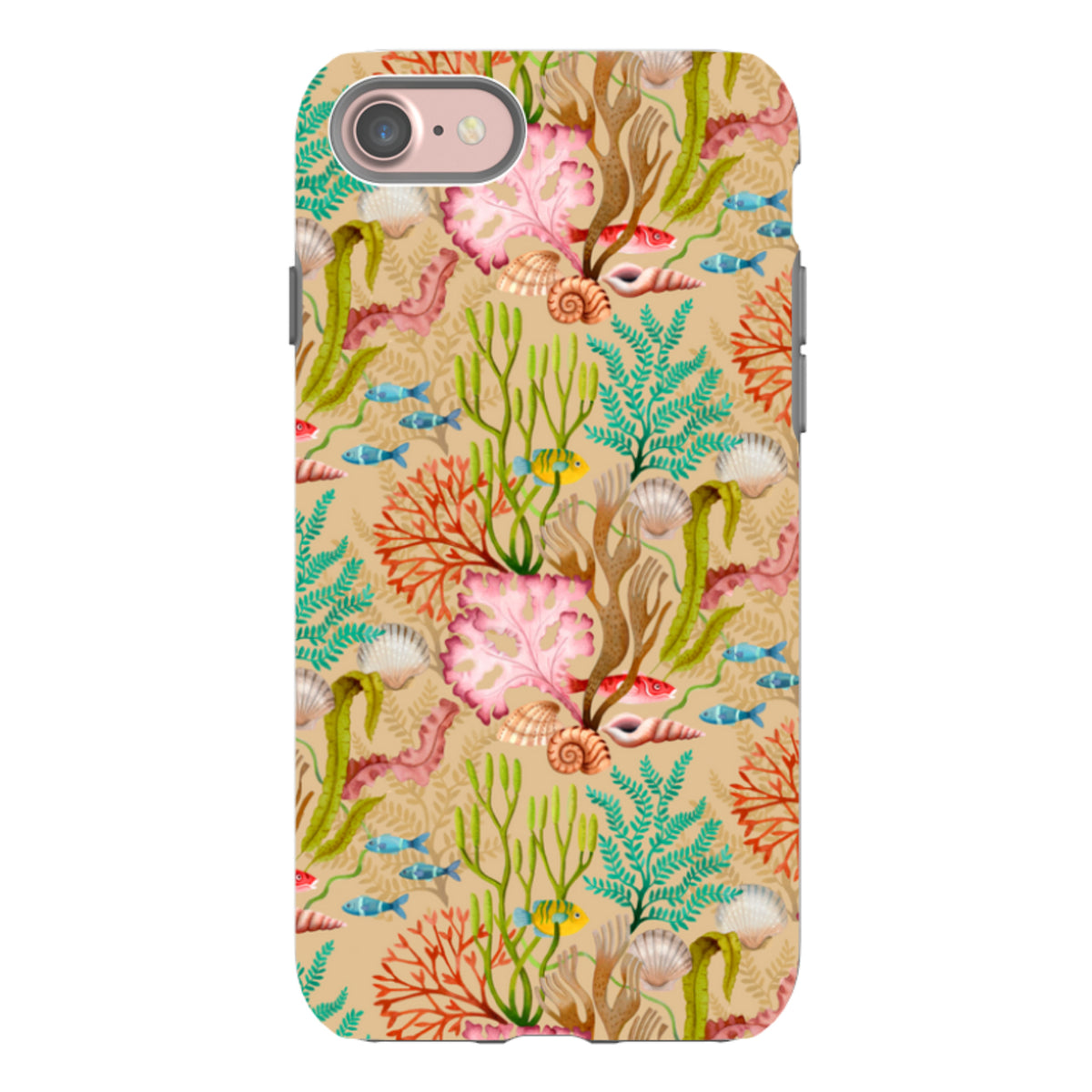 iPhone Tough Case - Seaweed By Bex Parkin