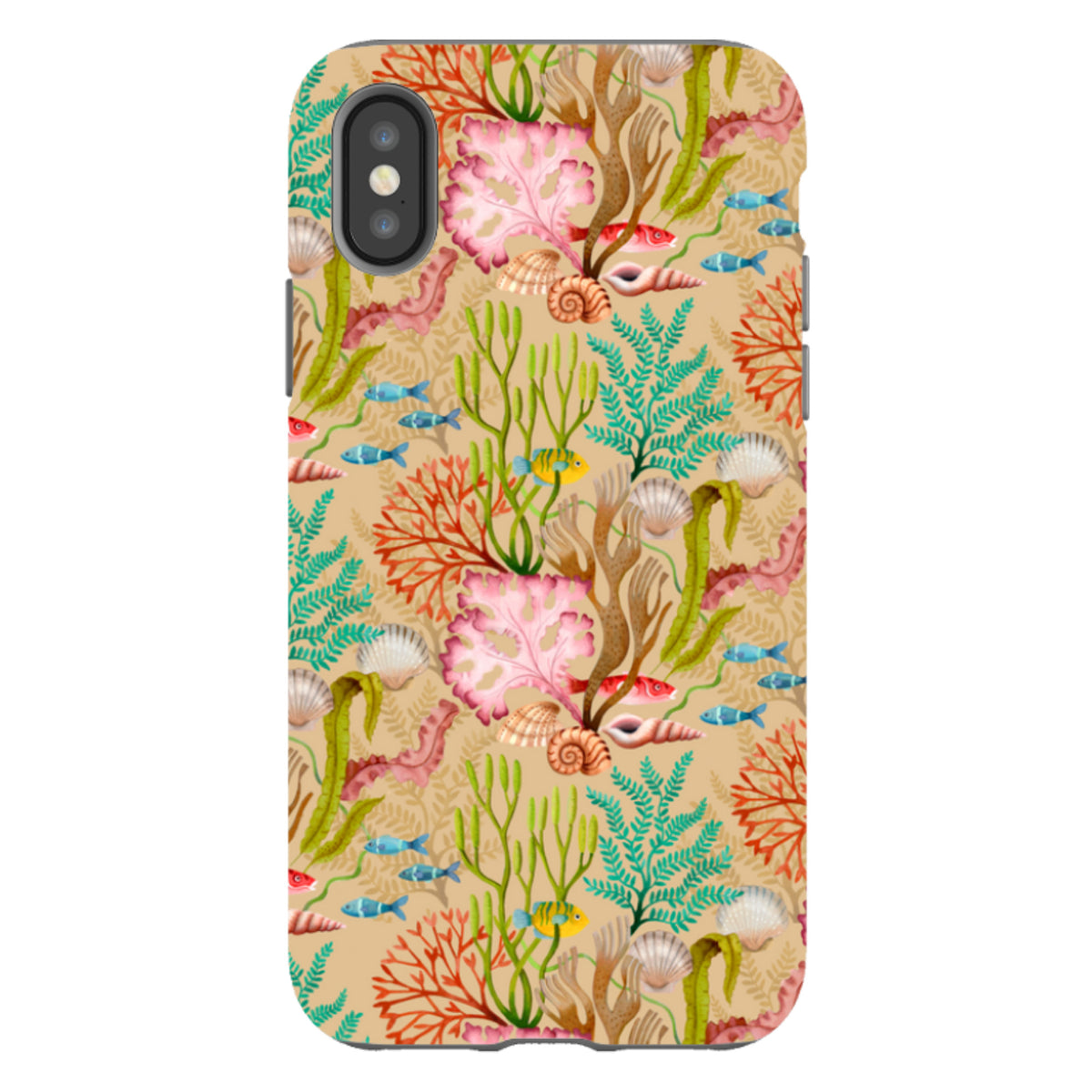 iPhone Tough Case - Seaweed By Bex Parkin