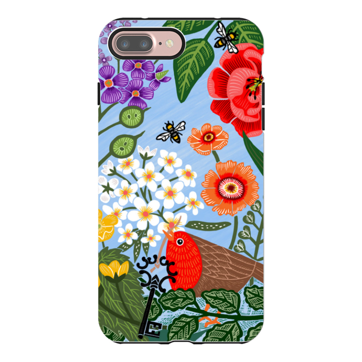 iPhone Tough Case - Secret Garden By Kate Heiss
