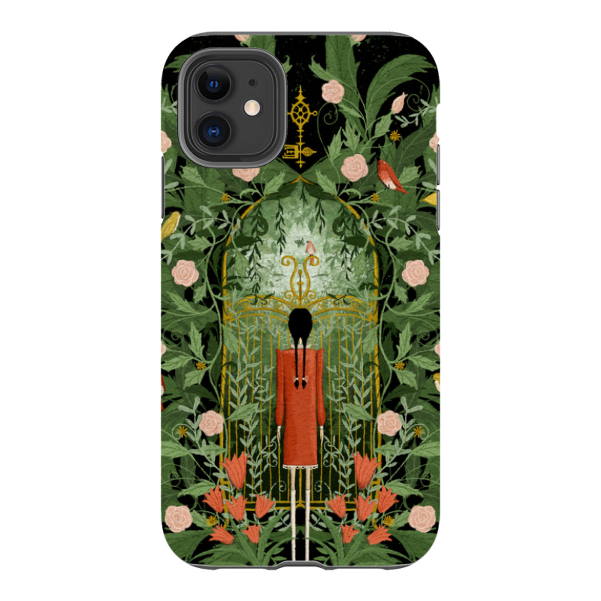 iPhone Tough Case - Secret Garden By Maja Lindberg