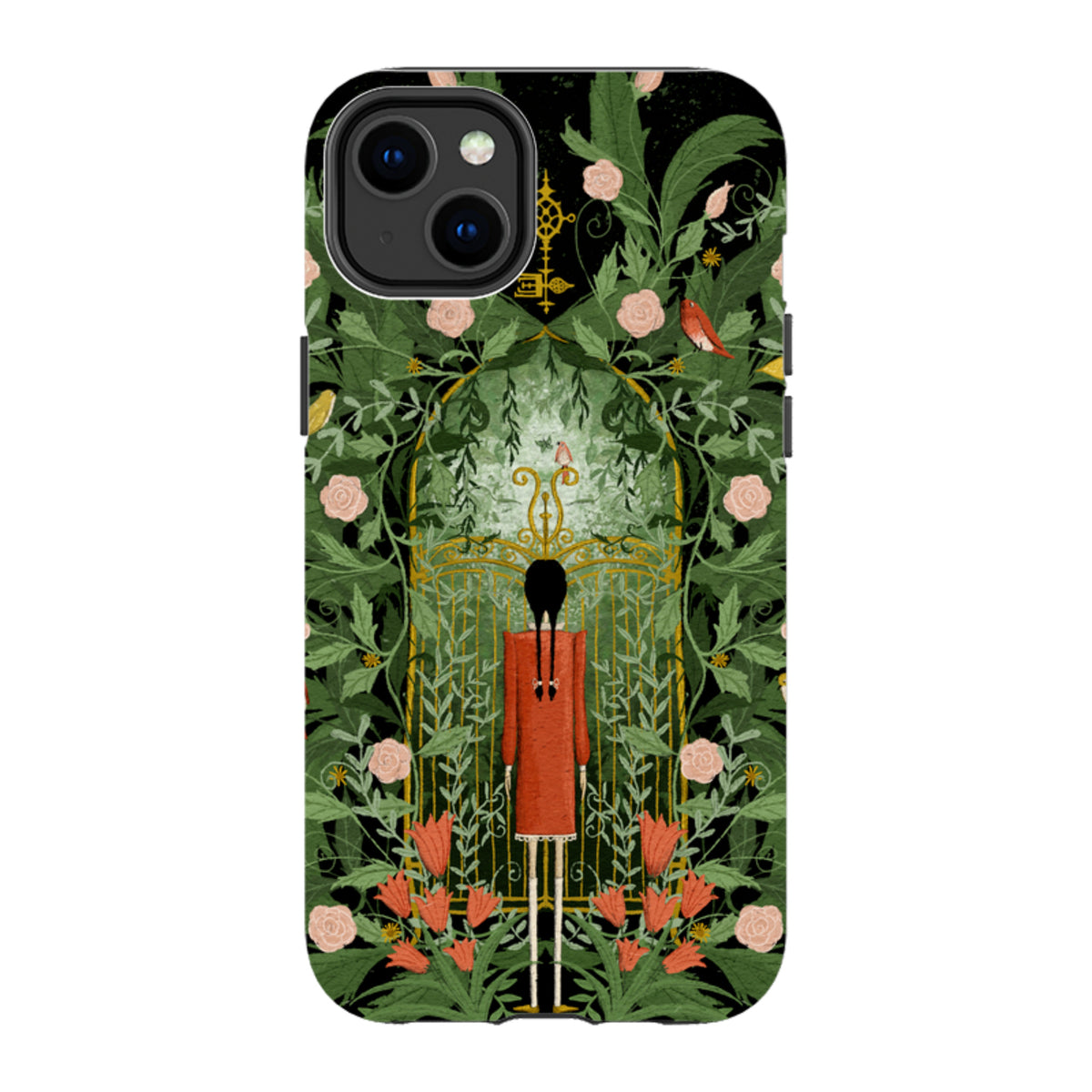 iPhone Tough Case - Secret Garden By Maja Lindberg
