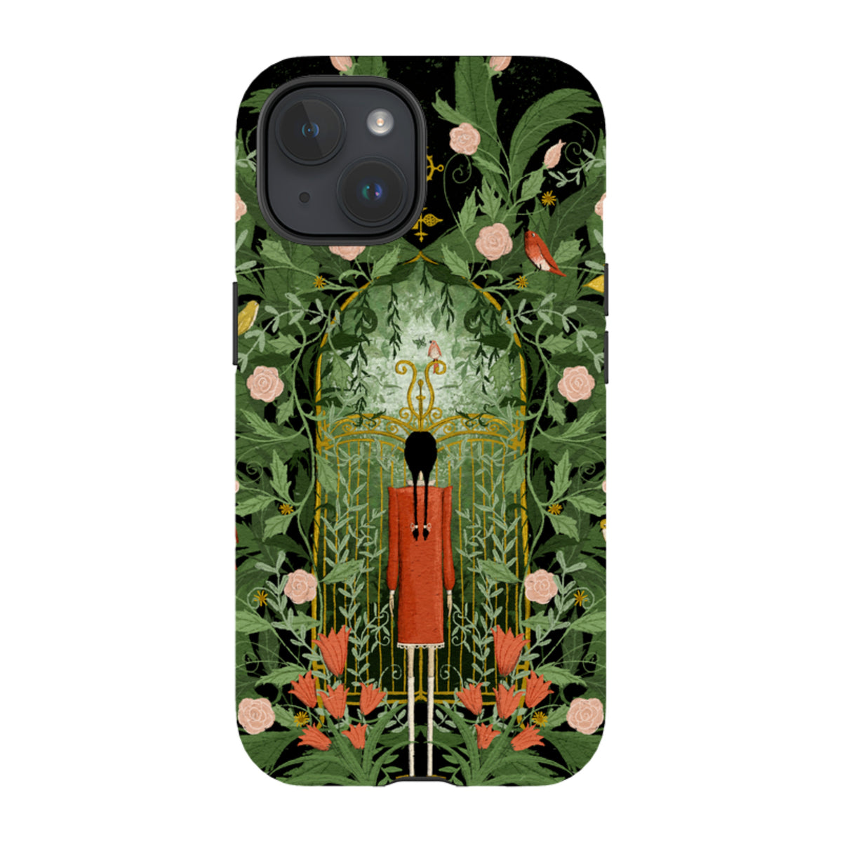 iPhone Tough Case - Secret Garden By Maja Lindberg
