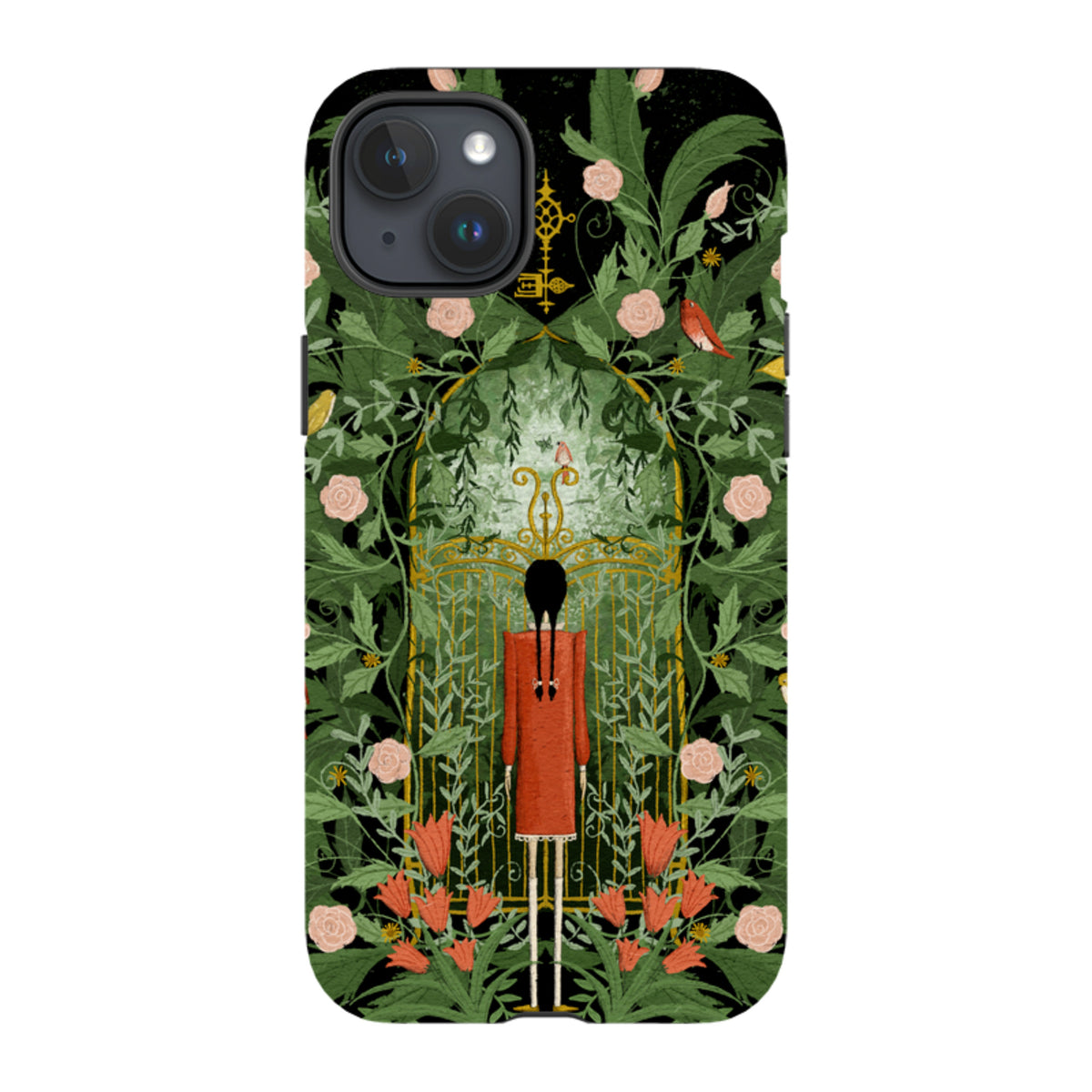 iPhone Tough Case - Secret Garden By Maja Lindberg