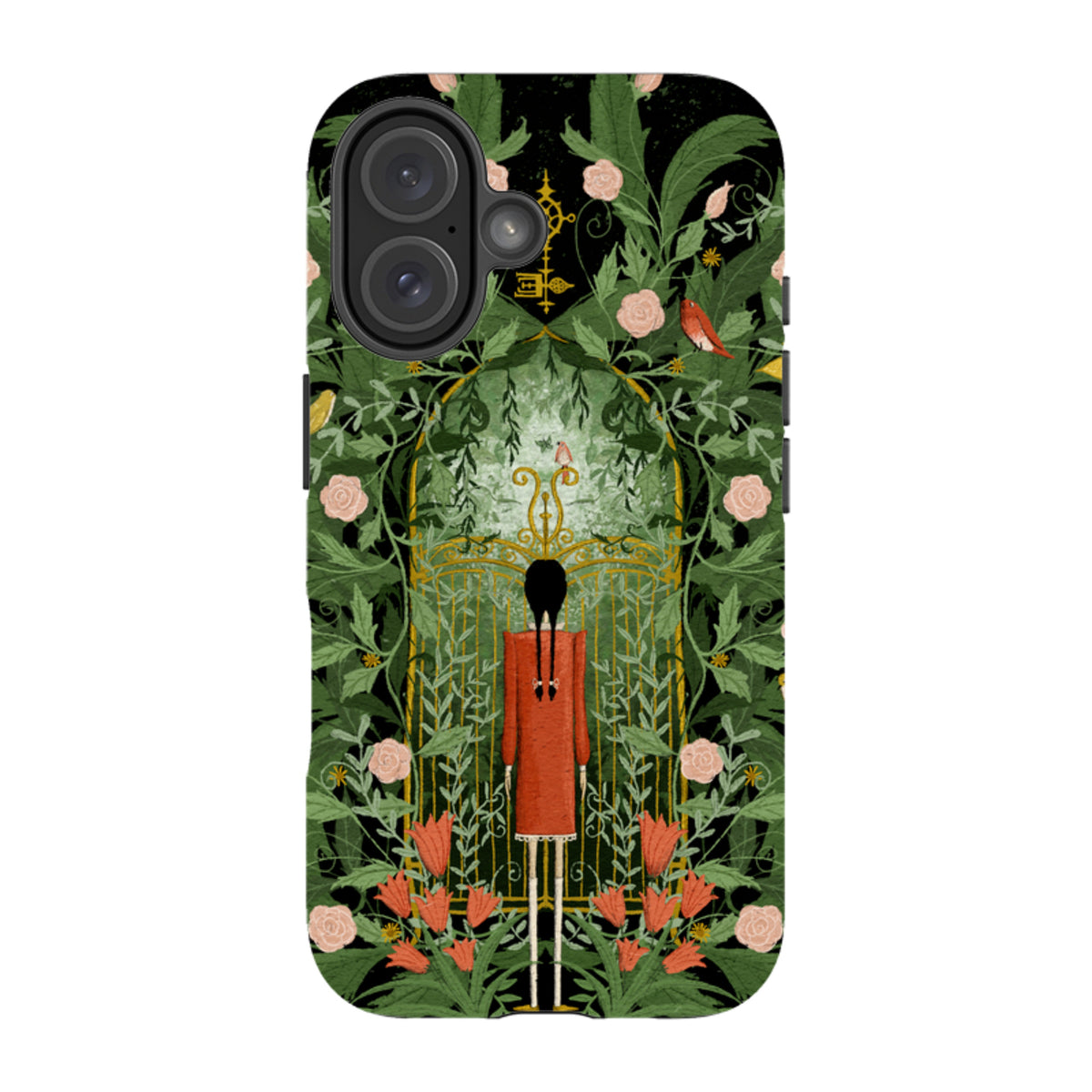 iPhone Tough Case - Secret Garden By Maja Lindberg