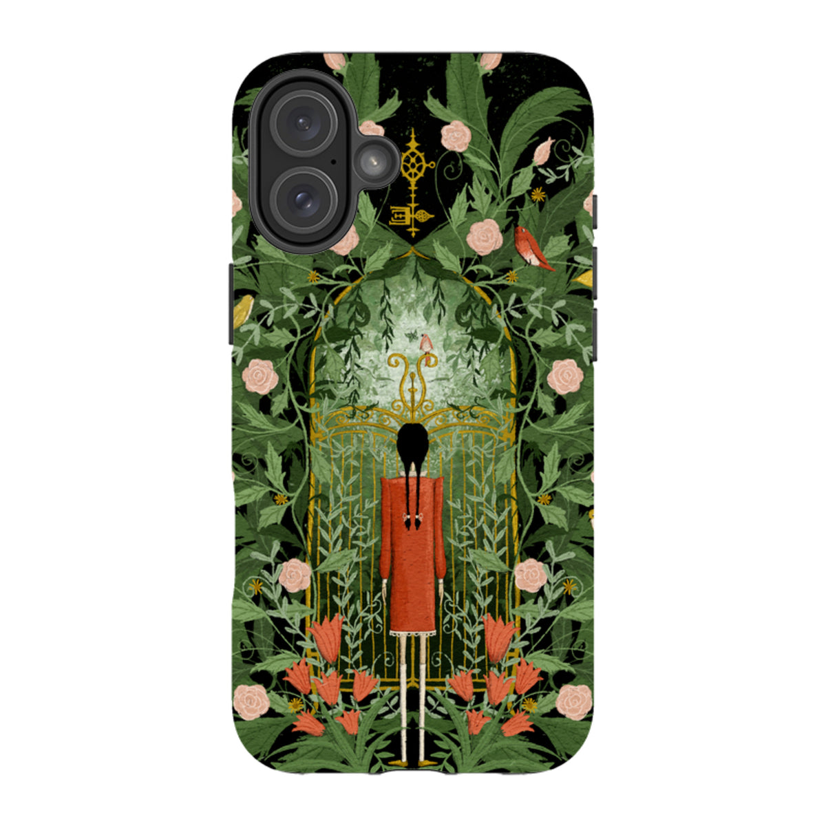 iPhone Tough Case - Secret Garden By Maja Lindberg