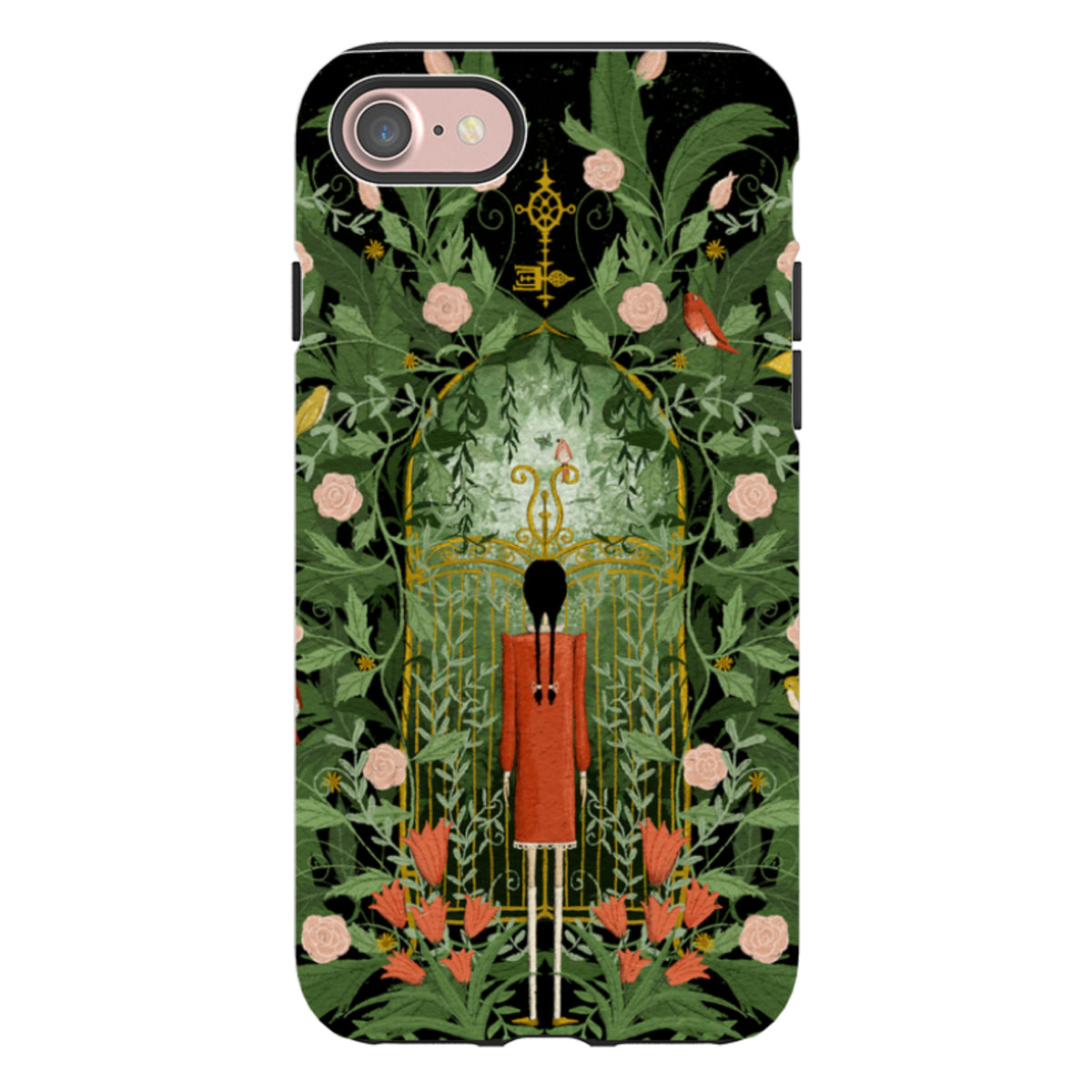 iPhone Tough Case - Secret Garden By Maja Lindberg