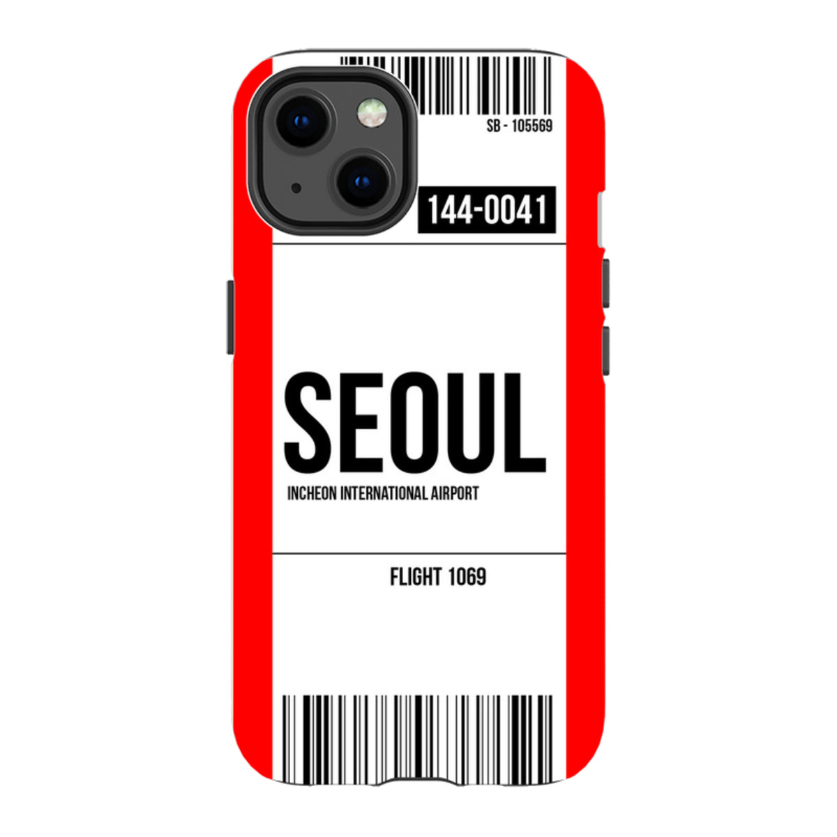 iPhone Tough Case - Seoul Red