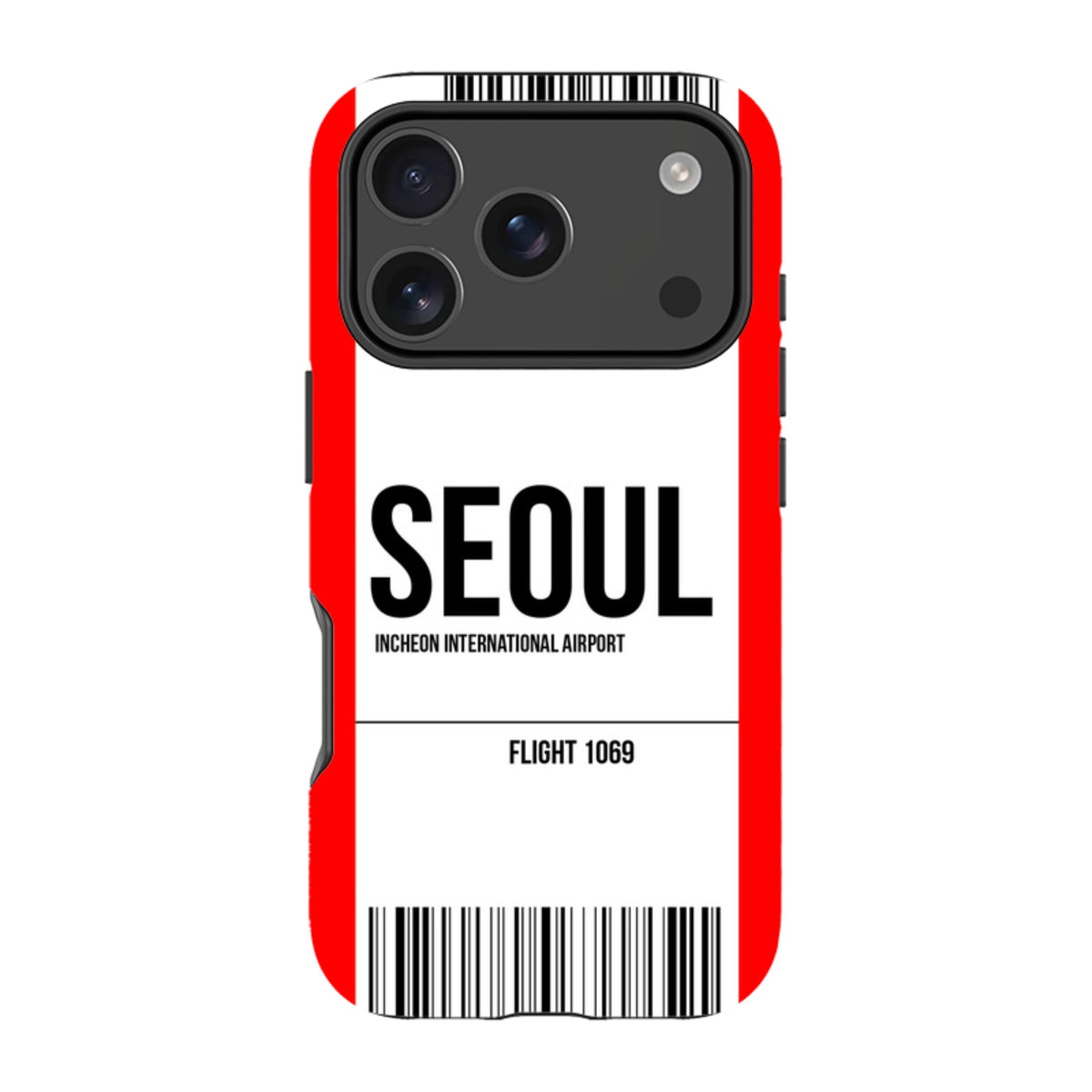 iPhone Tough Case - Seoul Red
