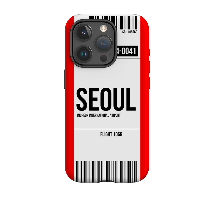 iPhone Tough Case - Seoul Red