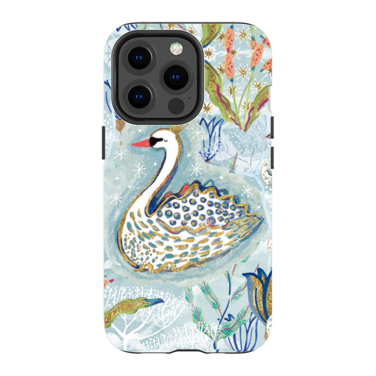 iPhone Tough Case - Seven Swans I By Emma Frances Grant