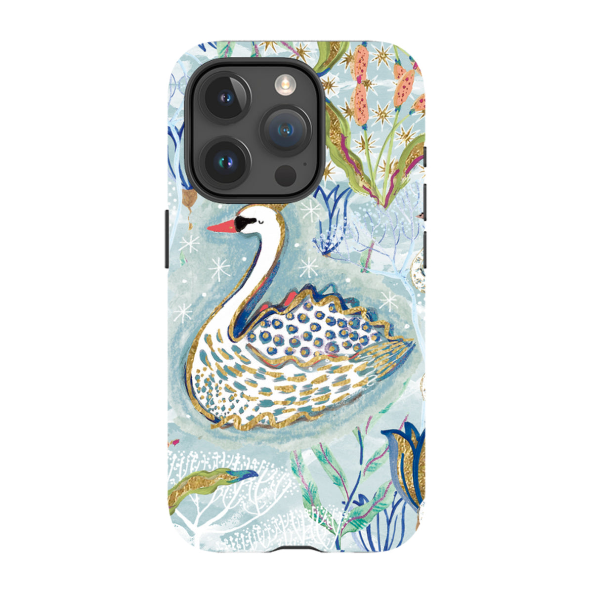iPhone Tough Case - Seven Swans I By Emma Frances Grant