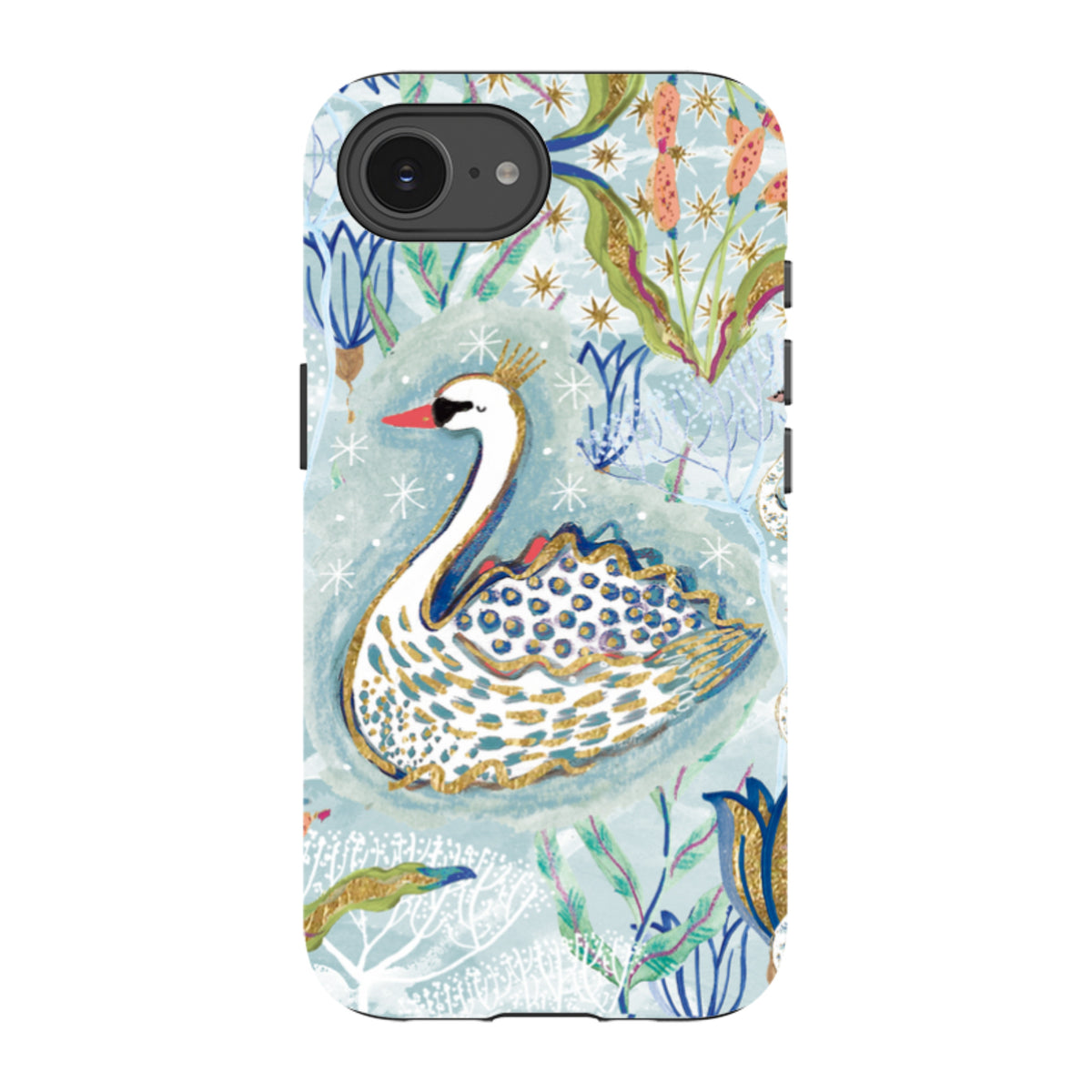 iPhone Tough Case - Seven Swans I By Emma Frances Grant