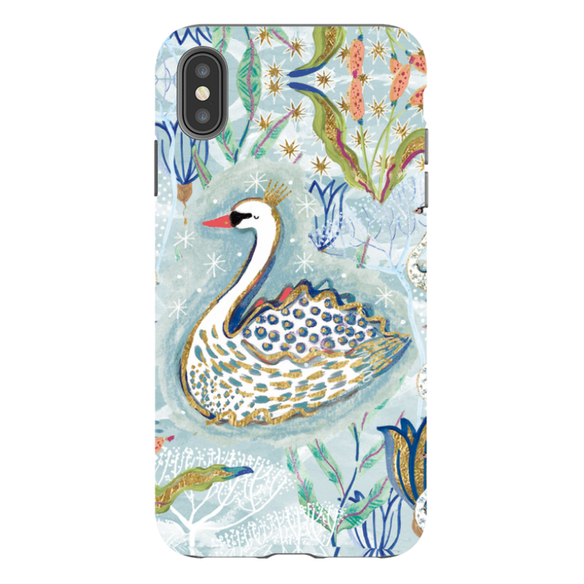 iPhone Tough Case - Seven Swans I By Emma Frances Grant