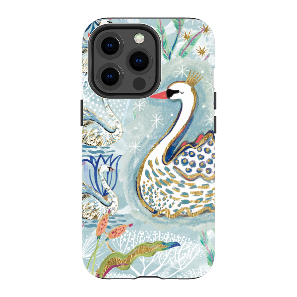 iPhone Tough Case - Seven Swans II By Emma Frances Grant
