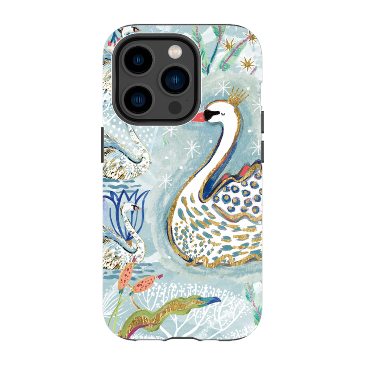 iPhone Tough Case - Seven Swans II By Emma Frances Grant