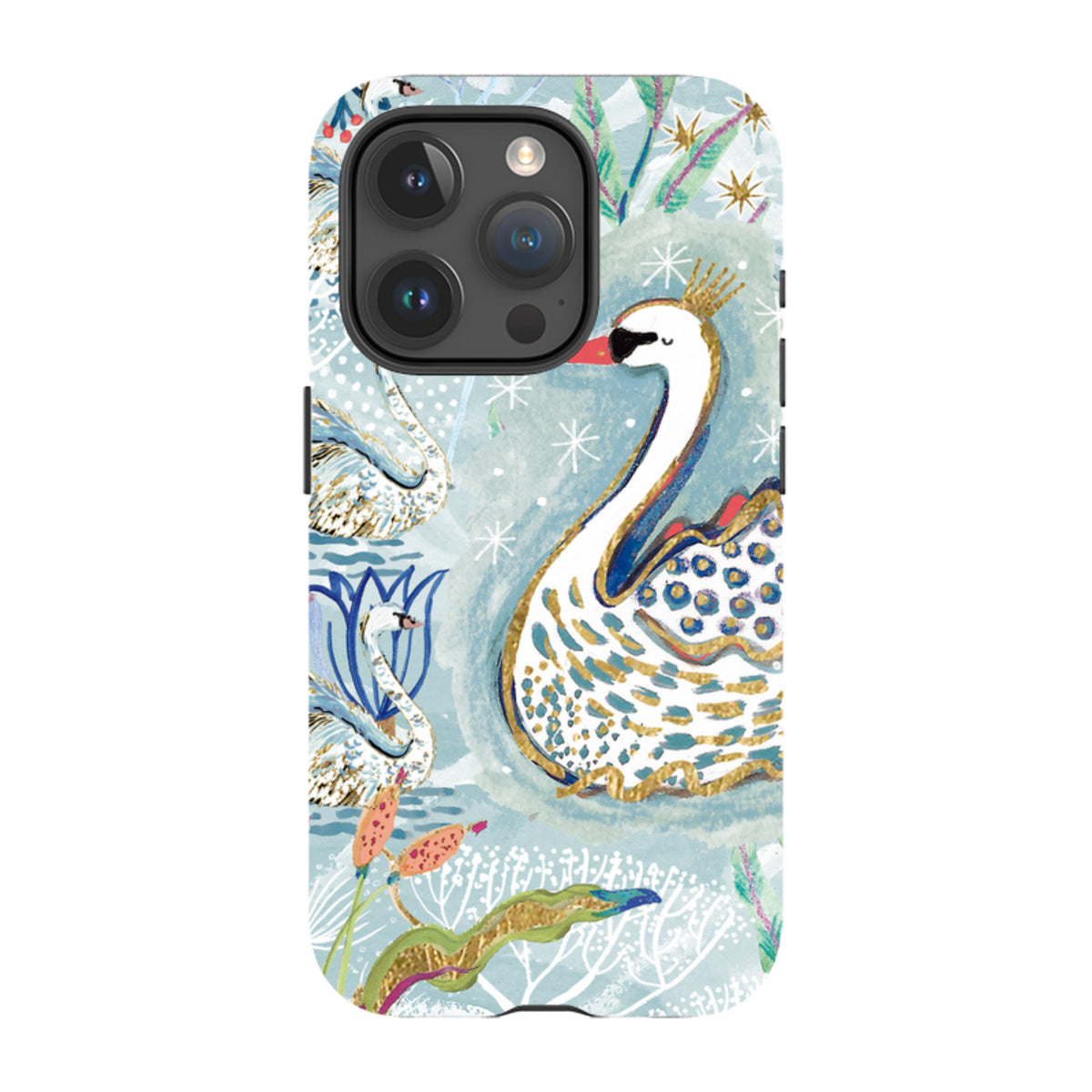 iPhone Tough Case - Seven Swans II By Emma Frances Grant