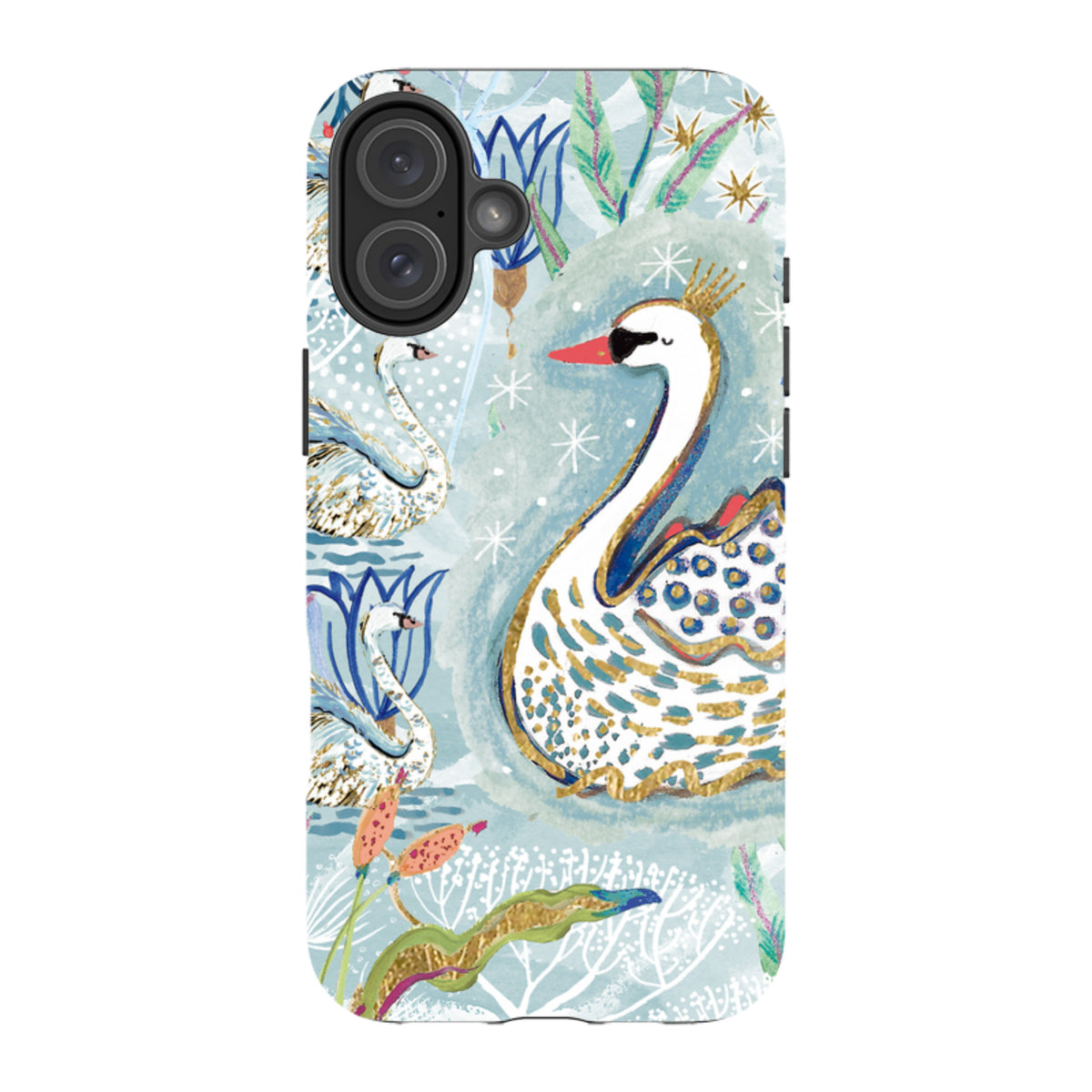 iPhone Tough Case - Seven Swans II By Emma Frances Grant