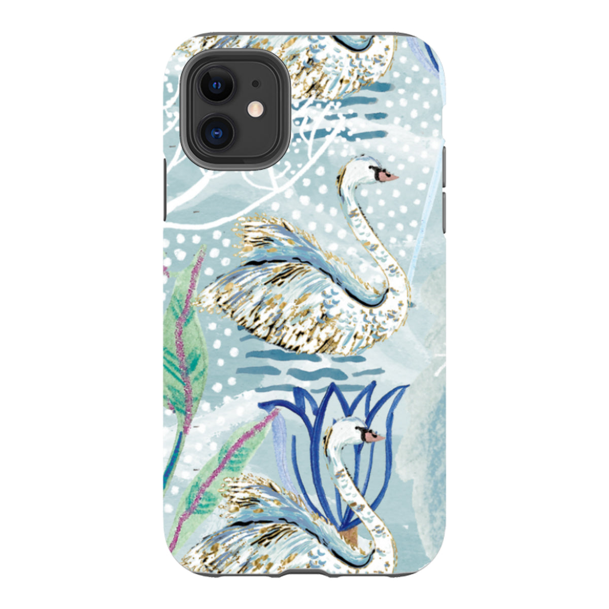 iPhone Tough Case - Seven Swans III By Emma Frances Grant