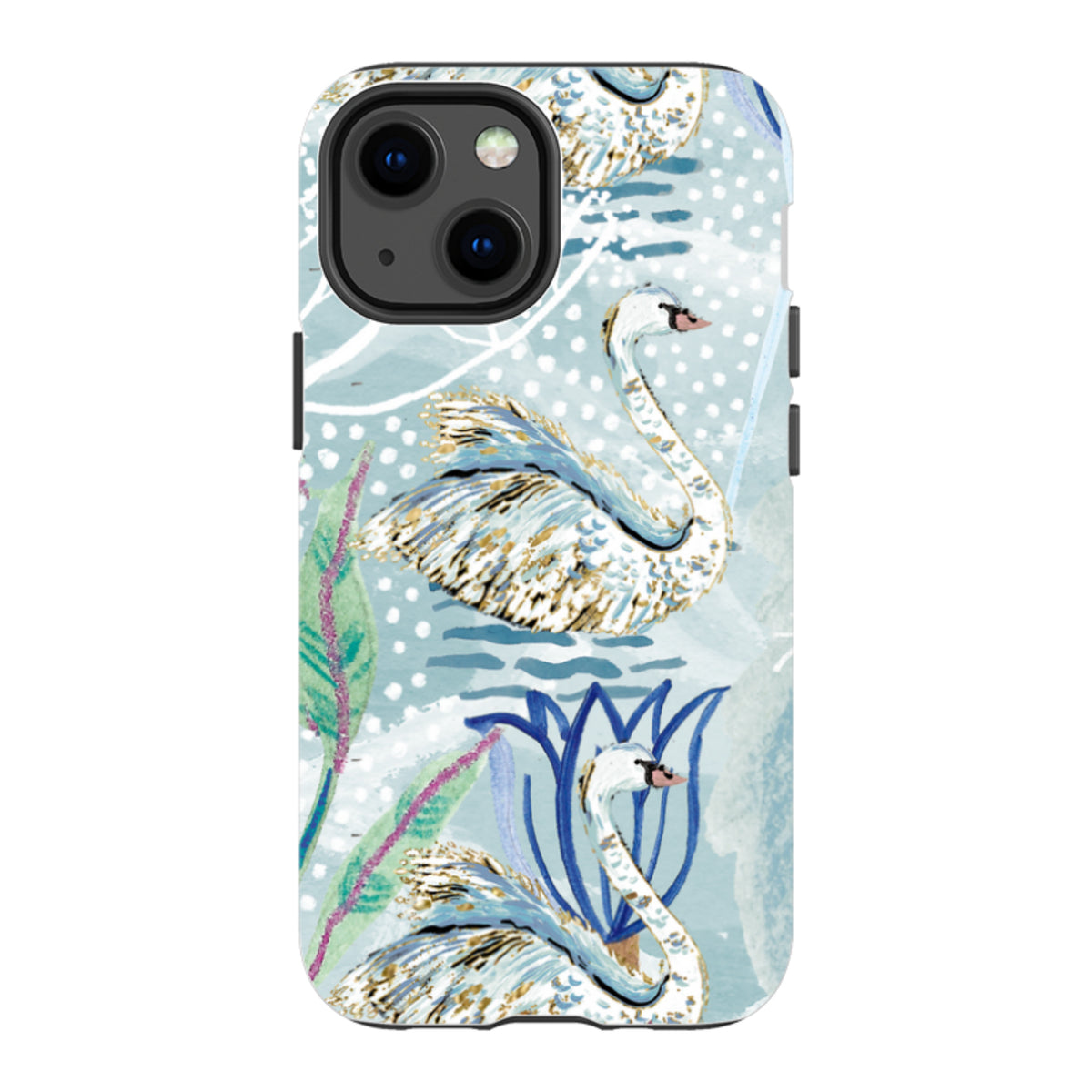 iPhone Tough Case - Seven Swans III By Emma Frances Grant