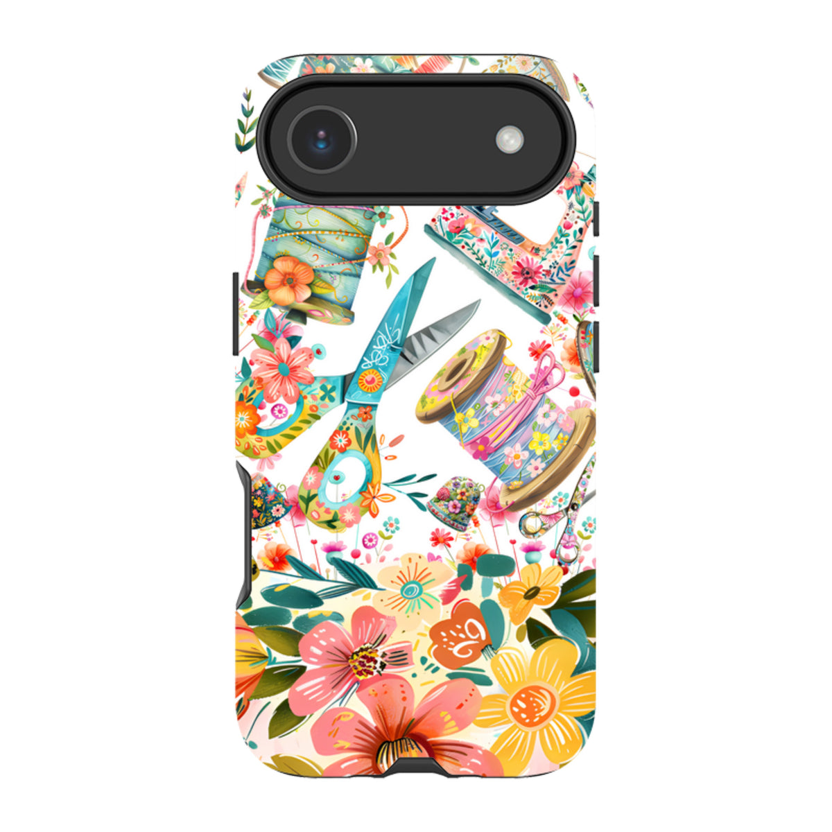 iPhone Tough Case - Sew Happy