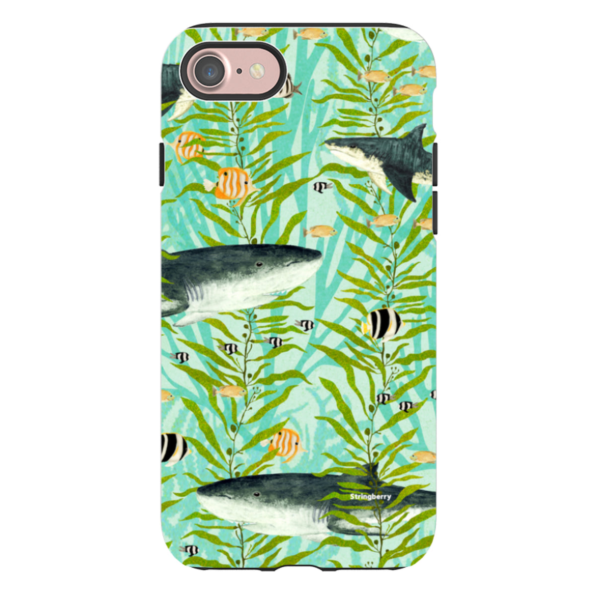 iPhone Tough Case - Shark Reef By Katherine Quinn