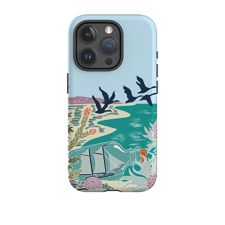 iPhone Tough Case - Ship Bottle By Kate Heiss
