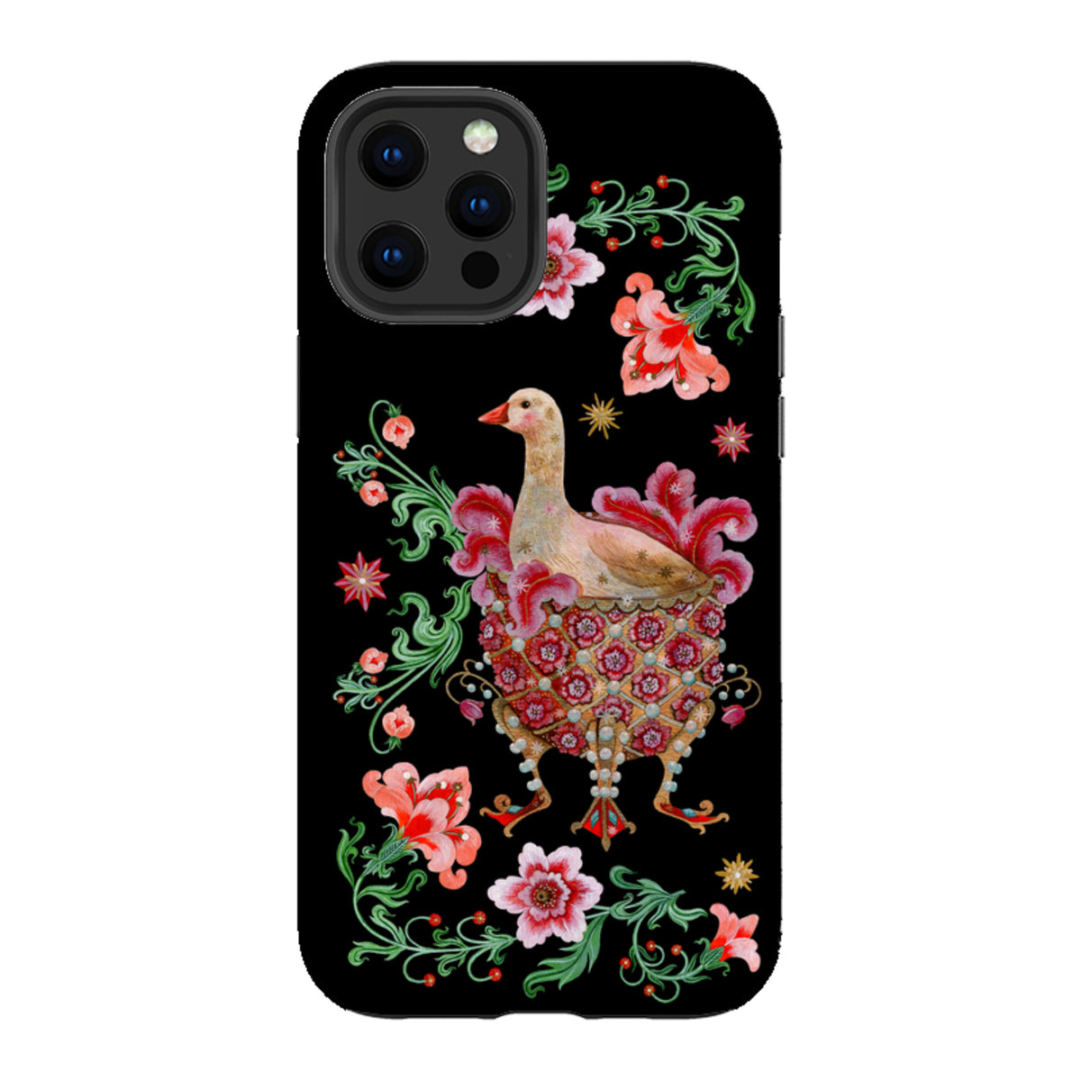 iPhone Robuste Hülle – Six Geese A Laying Von Maria Matos