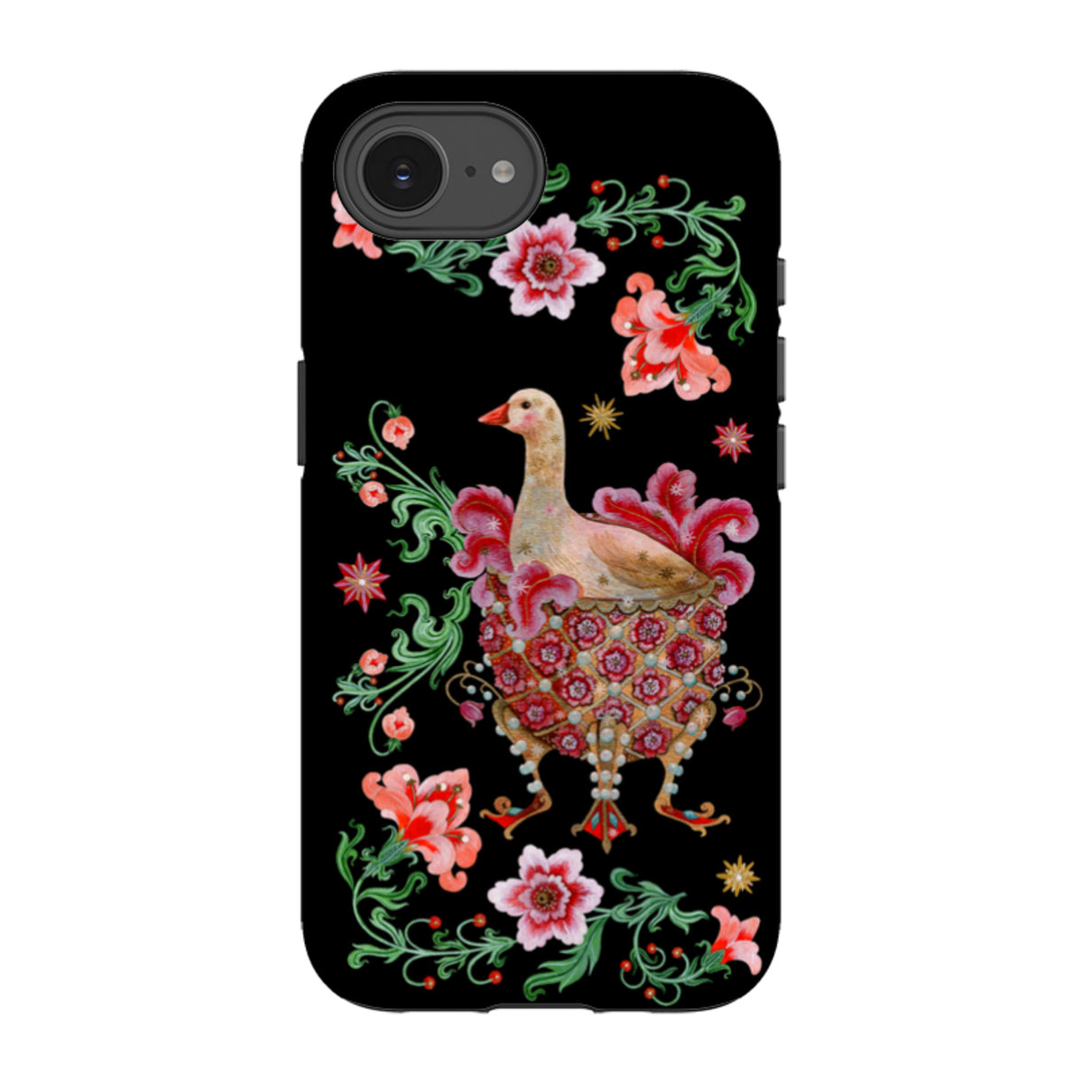 iPhone Robuste Hülle – Six Geese A Laying Von Maria Matos