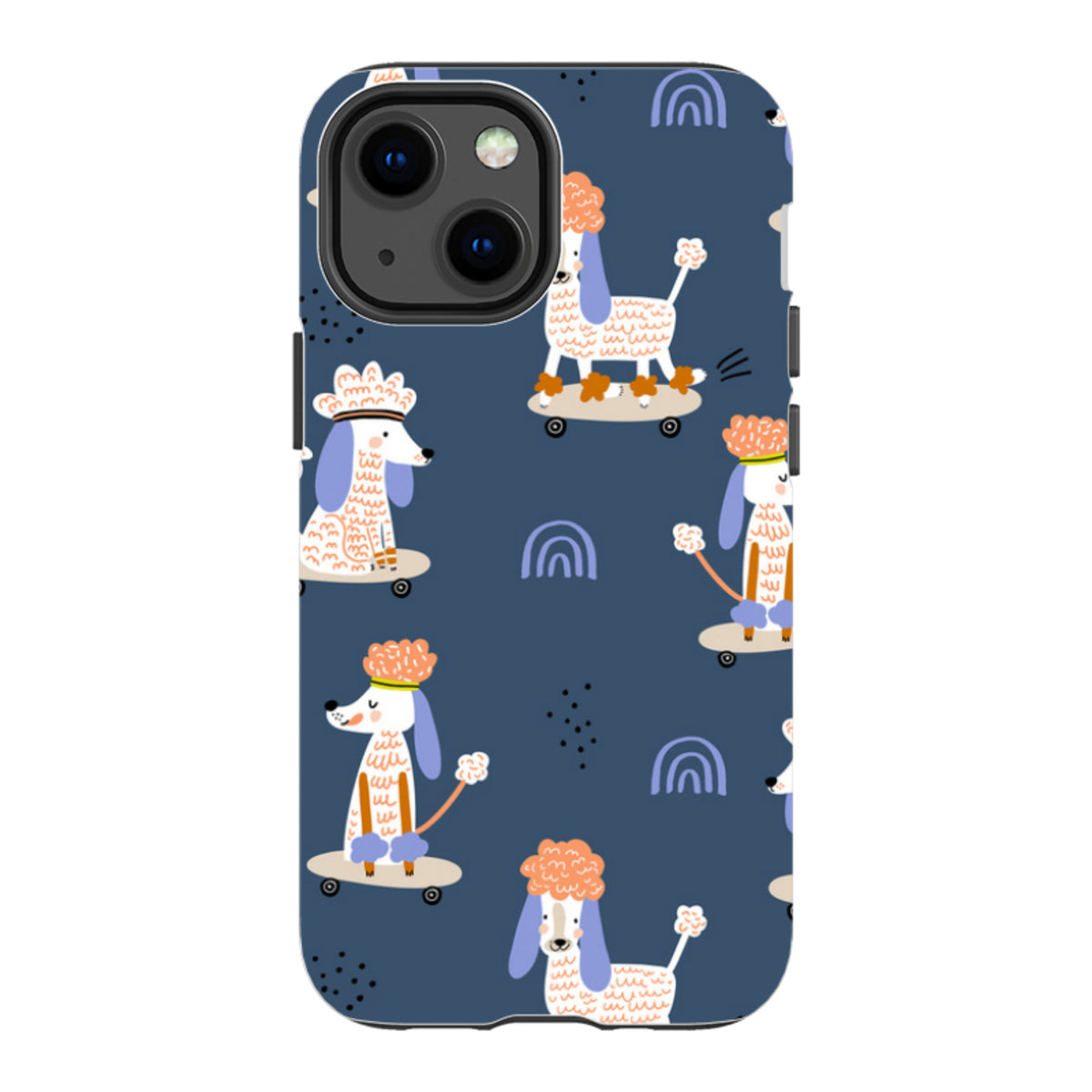 iPhone Tough Case - Skater Dogs