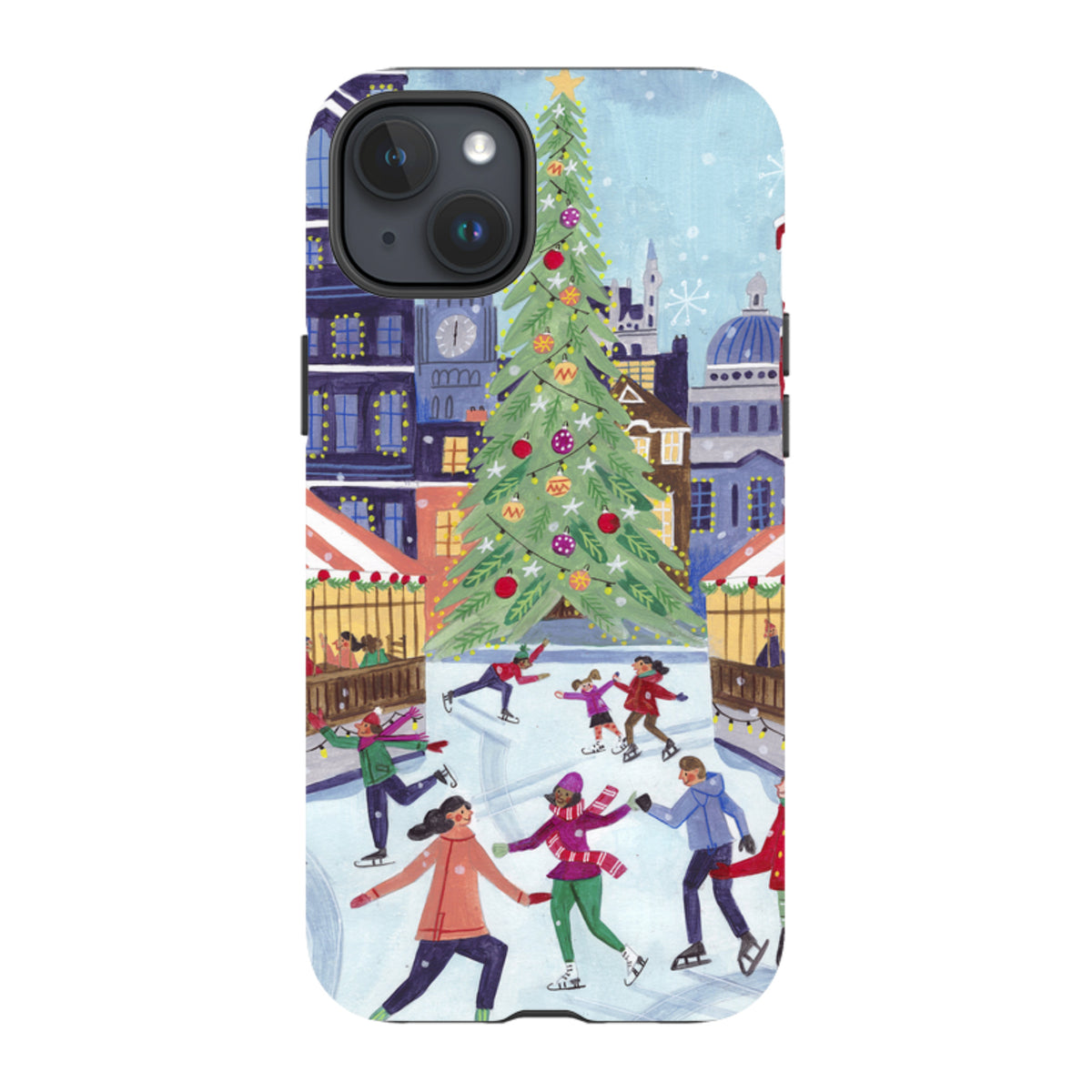iPhone Tough Case - Skating London By Caroline Bonne Muller