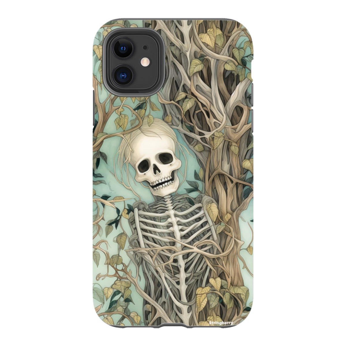iPhone Tough Case - Skeletal Floral