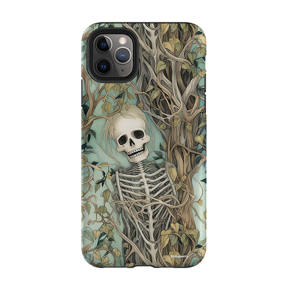 iPhone Tough Case - Skeletal Floral