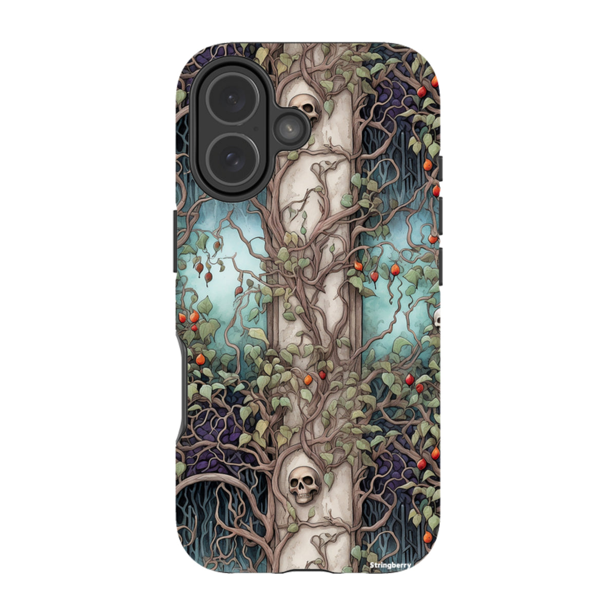 iPhone Tough Case - Skull Trees