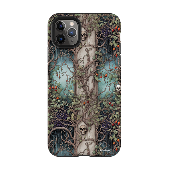 iPhone Tough Case - Skull Trees