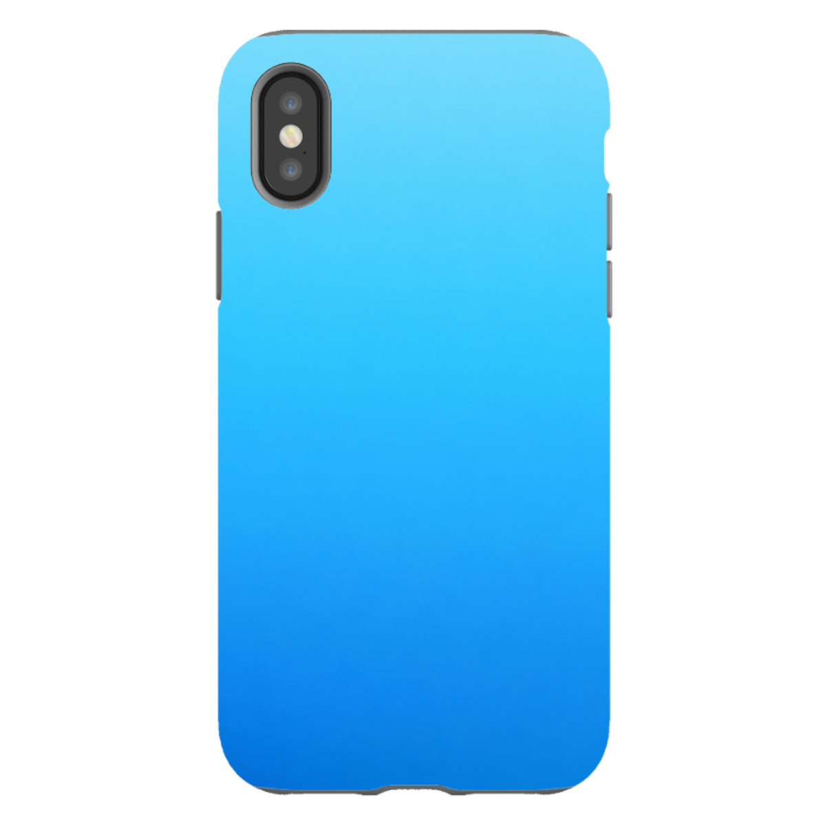 iPhone Tough Case - Himmelblau Ombre