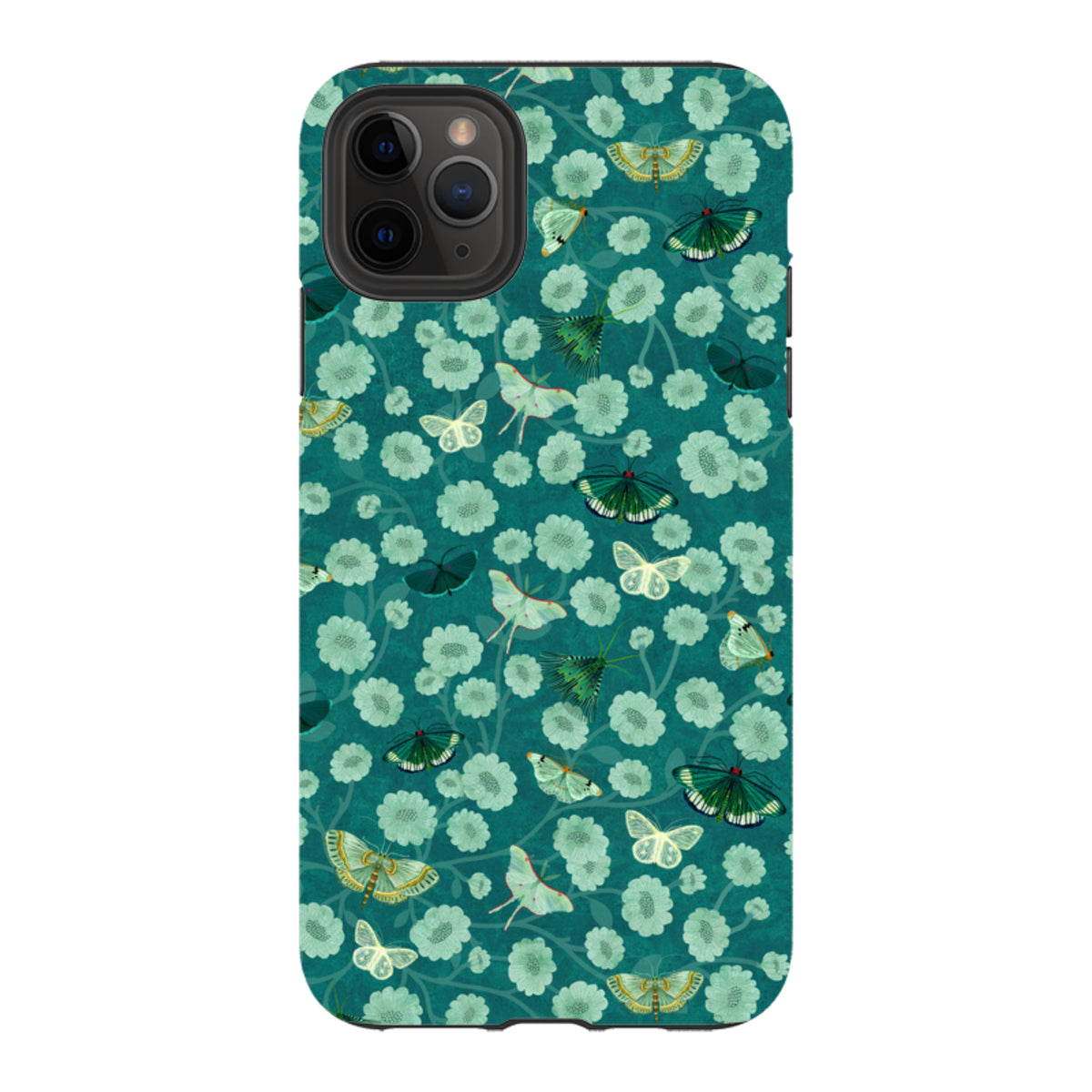 iPhone Tough Case - Small Moths 2 By Katherine Quinn